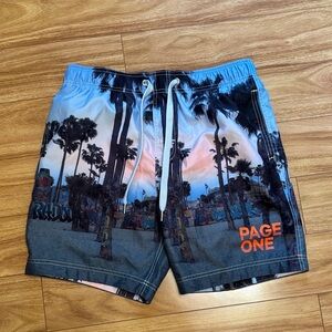 Page One Swin Trunks - Size Large